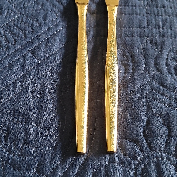 Florentine Gold Plated Flatware. 13 Pieces - Picture 11 of 16